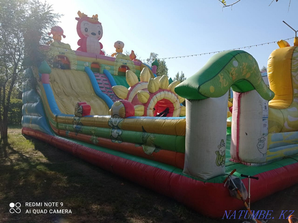 Үрлемелі батут, аттракцион. Дайын бизнес. Жазғы бизнес  Екібастұз - изображение 1