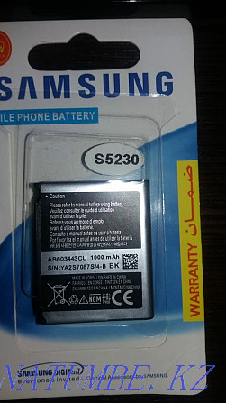 Батарейка на Samsung ST-5230 Караганда - изображение 1