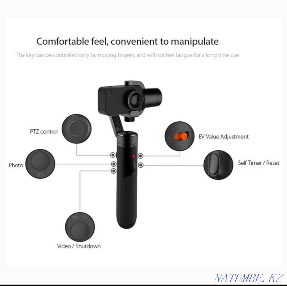 Xiaomi mijia 4k action camera + stabilizer Pavlodar - photo 1