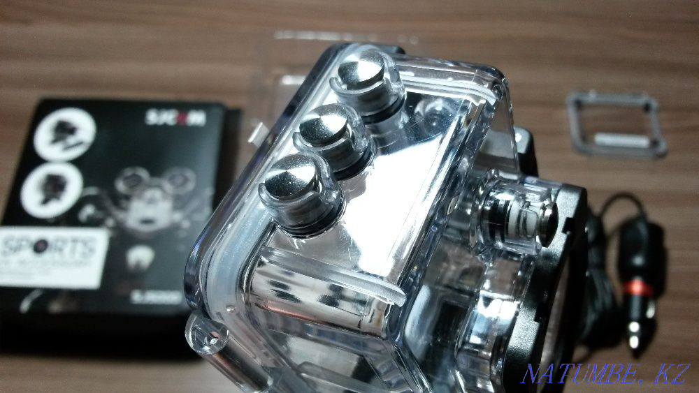 Aquabox for action camcorder, Sjcam sj 5000X Elite, motorcycle, register Kostanay - photo 3