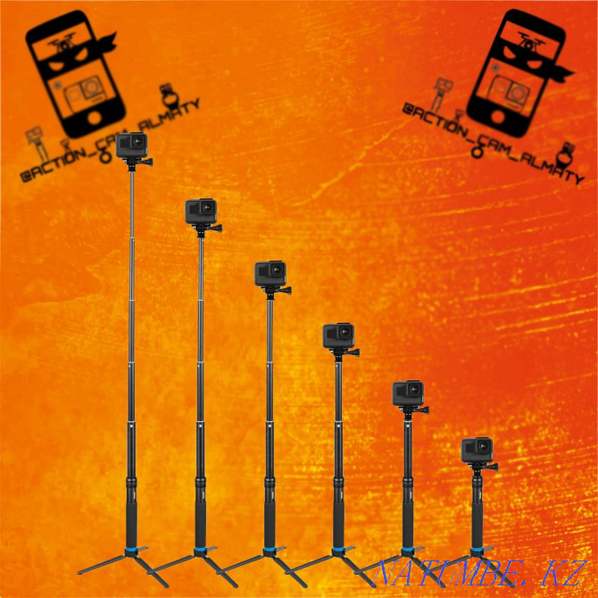 Комплект "Базовый" Крепления для Action camera GoPro, Sony, SJCAM Актау - изображение 4