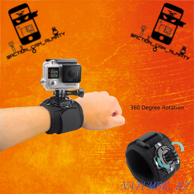 Комплект "Базовый" Крепления для Action camera GoPro, Sony, SJCAM Актау - изображение 2