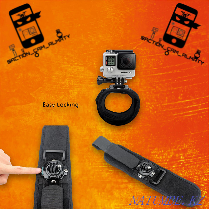 Mounts and accessories for action cameras GoPro, Sony, SJCAM Ust-Kamenogorsk - photo 5