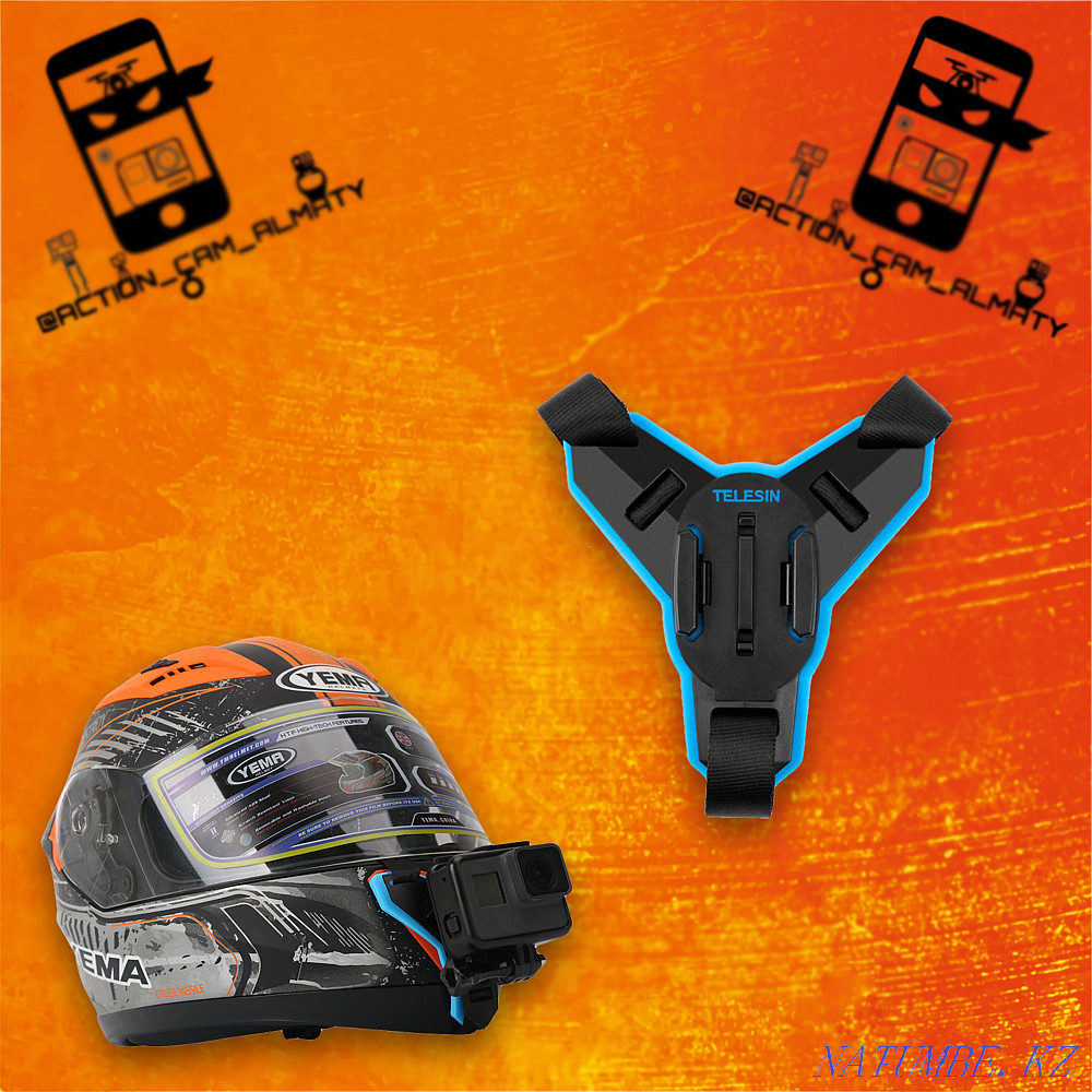 Крепления и аксессуары для экшн камер GoPro, Sony, SJCAM Усть-Каменогорск - изображение 3