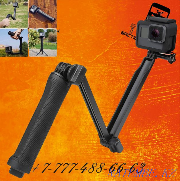 GoPro 3-Way Mount - Grip / Arm / Tripod Almaty - photo 2