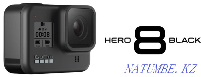 GoPro Hero 8 Black + зарядтау қорабы (түпнұсқа)  Алматы - изображение 2