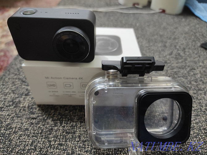 Sell action camera in excellent condition + aquabox Almaty - photo 1