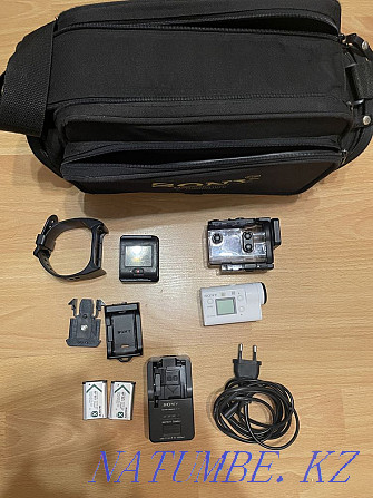 Action camera Sony FDR-X3000 продаю комплект экшен камеры с WiFi и GPS Алматы - изображение 1