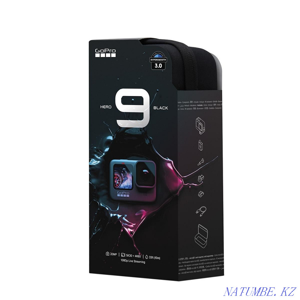 Продам новую экшен камеру Gopro 9 Black Семей - изображение 1