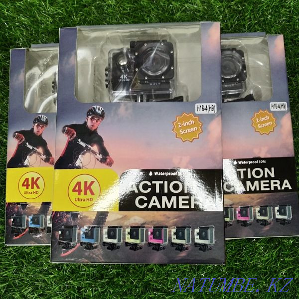 Action camera. (Action Camera). GoPro 4K action camera. DVR Karagandy - photo 3