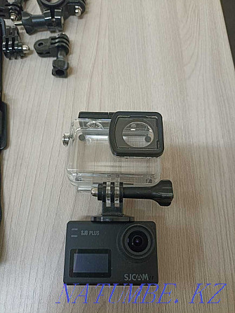 [GO pro] Camcorder SJCam 8 plus action camera + lenses + mounts Almaty - photo 3