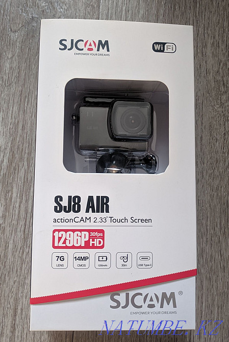 Экшн камера sjcam sj8 air Кокшетау - изображение 4