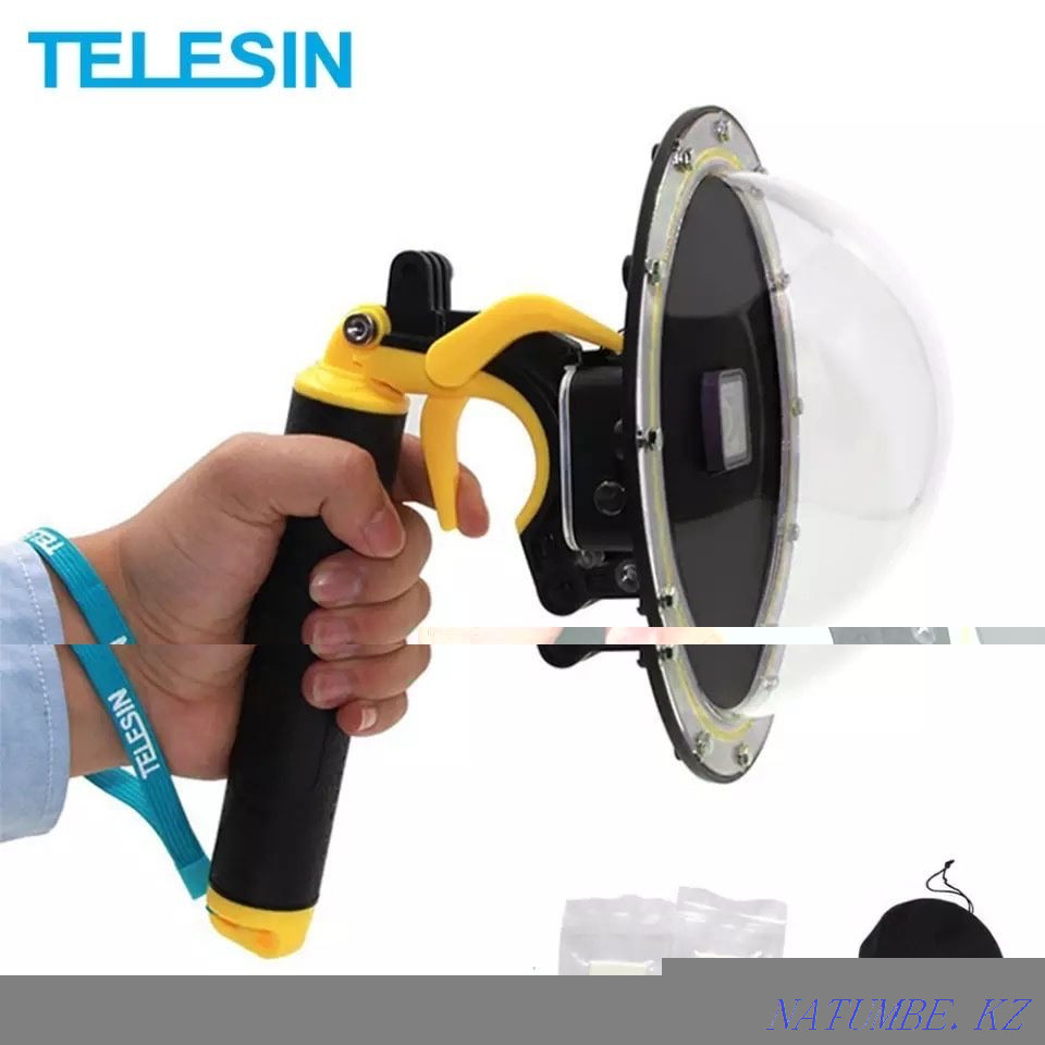 Купол полусфера Telesin для Gopro Hero 9/10 Алматы - изображение 1