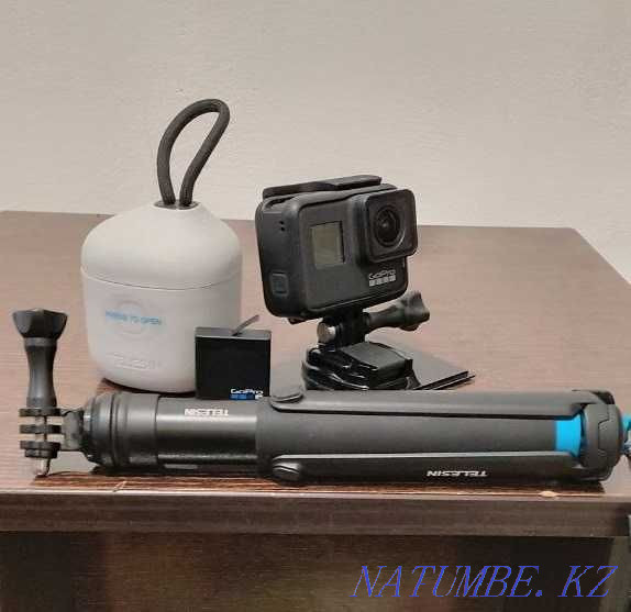 GoPro 7 Hero Black with kit in perfect condition Almaty - photo 3