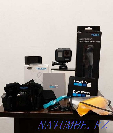 GoPro 7 Hero Black with kit in perfect condition Almaty - photo 2