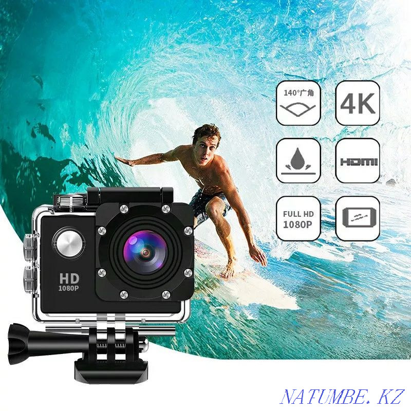 Action camera, analog GoPro, new Almaty - photo 2