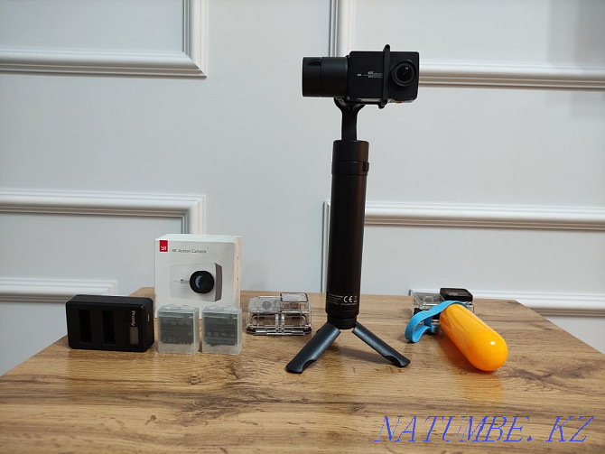 Xiaomi yi 4k action camera with Xiaomi yi stabilizer Astana - photo 1