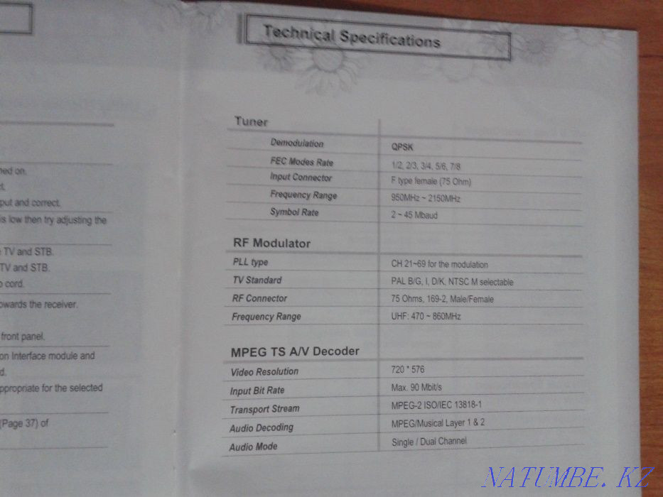 Tuner Satellite KAON 200 Shymkent - photo 6