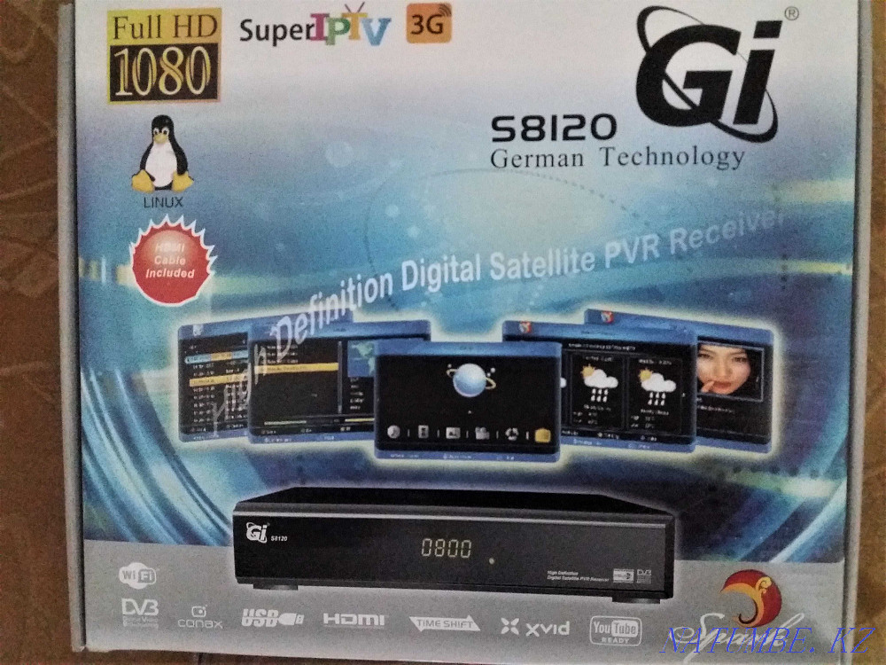 GI-HDS8120 спутниктік қабылдағышын сатыңыз  Қостанай  - изображение 1