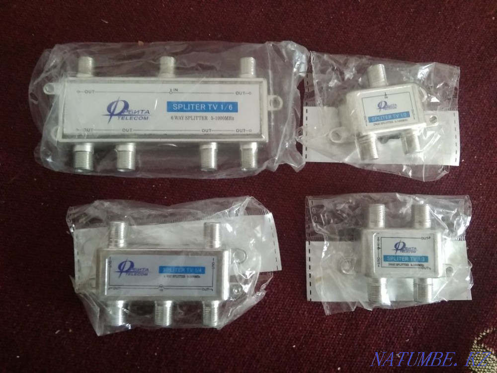 Теледидарға арналған сплиттер.  Ақтау  - изображение 1