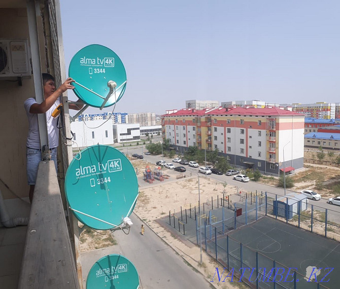 Satellite dishes, installation from Alma TV Astana - photo 1