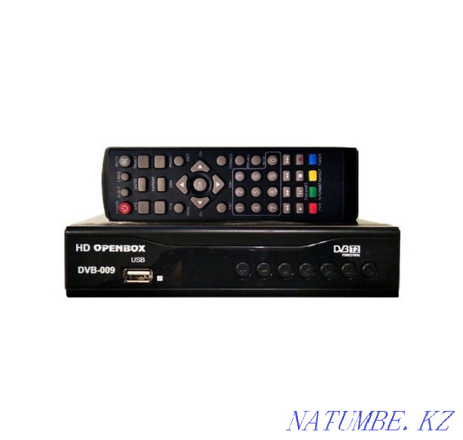 HD Openbox - digital HD receiver DVB-T/T2, 25 local channels, IPTV Almaty - photo 2