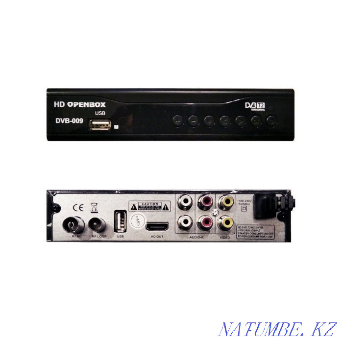 HD Openbox - digital HD receiver DVB-T/T2, 25 local channels, IPTV Almaty - photo 3