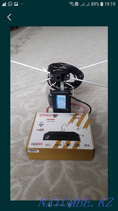 Otau tv digital set-top box T 2 Digital antennas. Almaty - photo 2