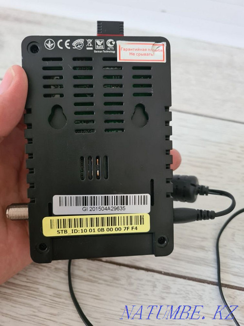 Digital satellite receiver for tv for sale. In good condition Aqtau - photo 3