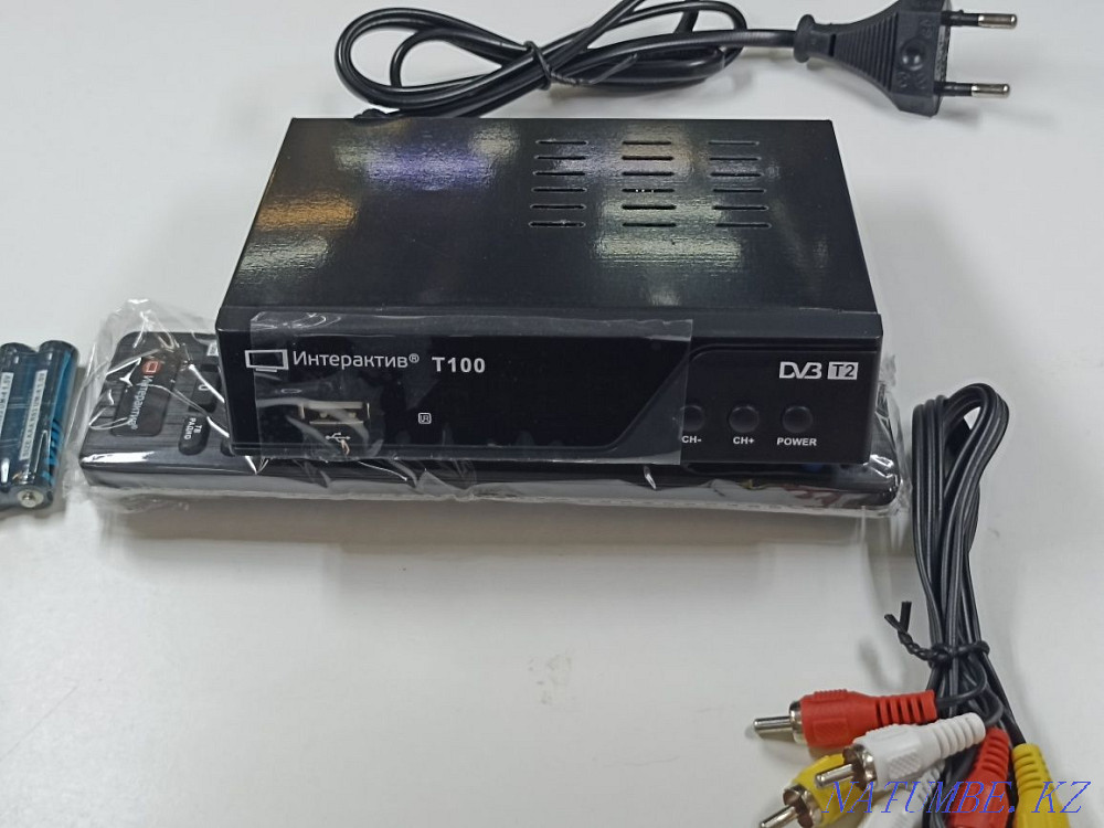 Приставка для ОТАУ ТВ , OTAU ИНТЕРАКТИВ Т100, цифровая приставка Уральск - изображение 3