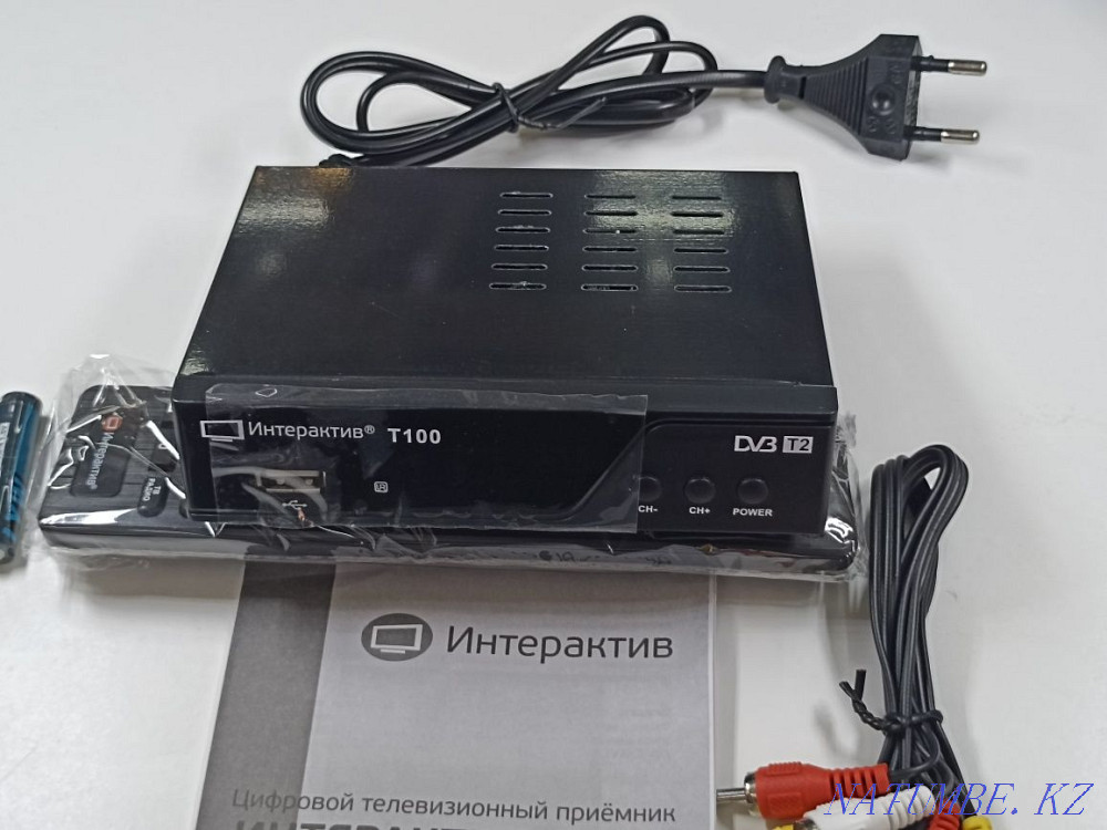 Приставка для ОТАУ ТВ , OTAU ИНТЕРАКТИВ Т100, цифровая приставка Уральск - изображение 4