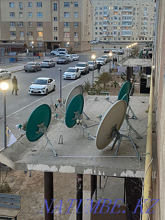 Satellite dish from Alma TV Astana - photo 2