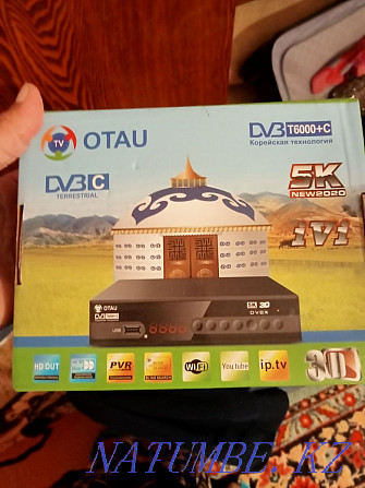 set-top box with Otau TV remote control in excellent condition Atyrau - photo 1