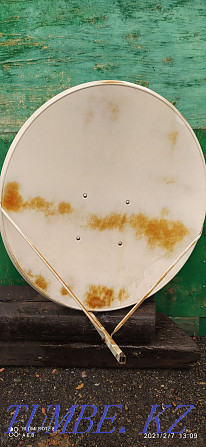 Қолданылған спутниктік антенна, фотодағы жағдайы. Сауда бар!  Талдықорған - изображение 1