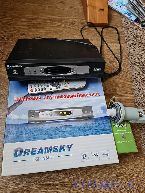 Сандық спутниктік қабылдағыш және басы  Алматы - изображение 1