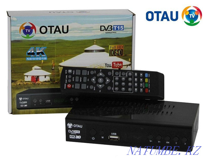 Otau TV receiver - 25 free digital channels Almaty - photo 1