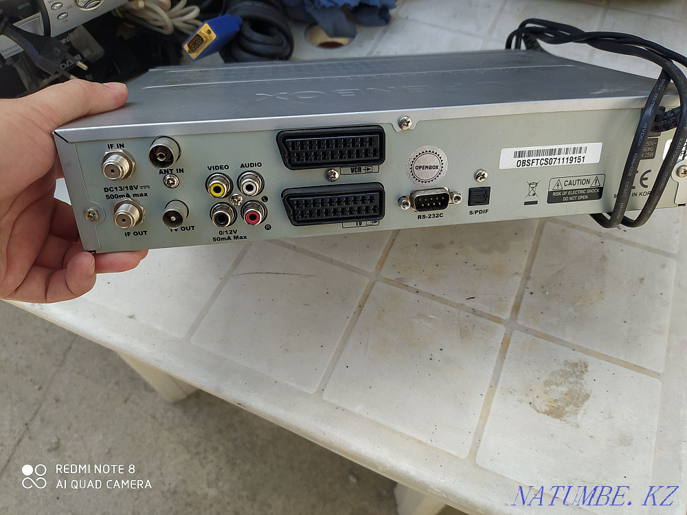 Receiver, set-top box for connecting cable TV, openbox Almaty - photo 4