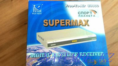 Продам спутниковый ресивер(приставку) SUPERRMAX Free-To-Air S9900 Тараз - изображение 1