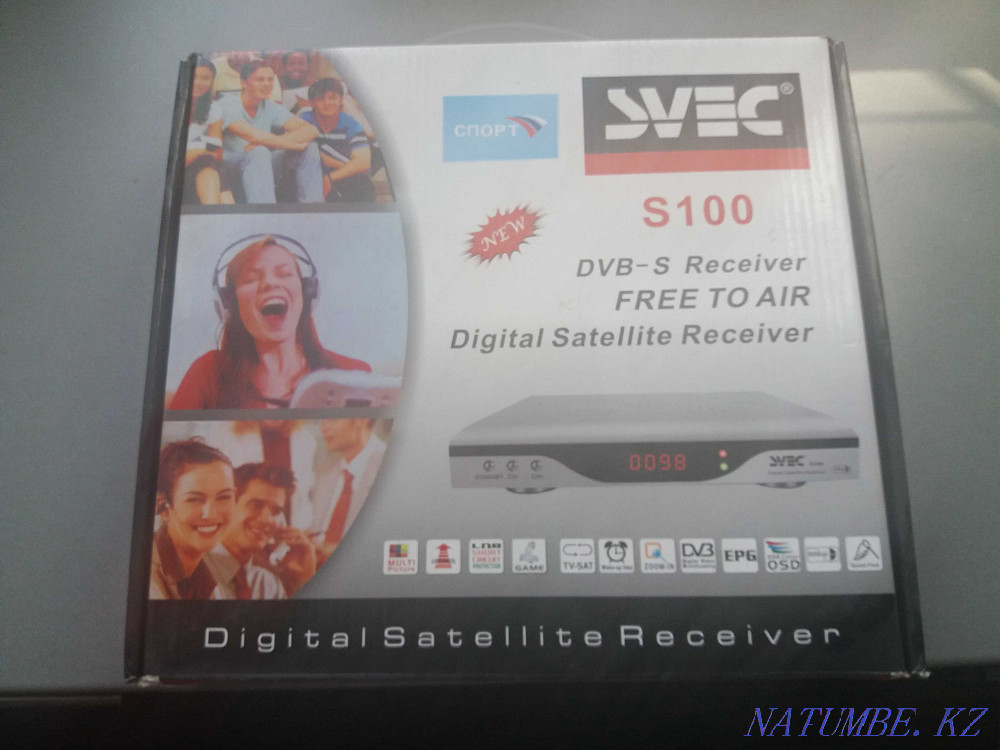 сандық қабылдағыш SVEC S100+ спутниктік тарелка 180см  Алматы - изображение 2