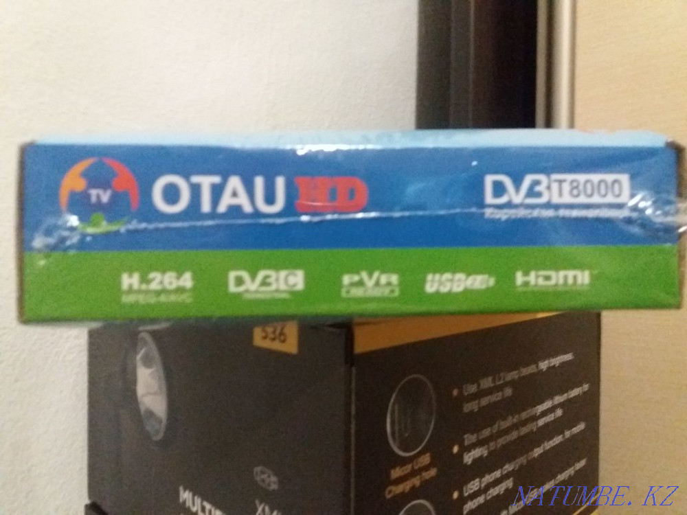 Set-top boxes receiver Otau for digital television new in the package Almaty - photo 2