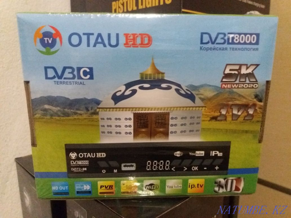 Set-top boxes receiver Otau for digital television new in the package Almaty - photo 1