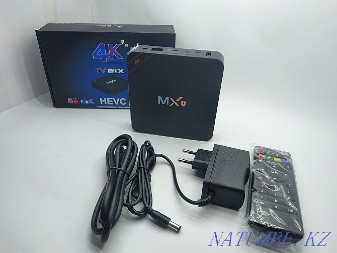 MX9 android smart tv box Almaty - photo 1