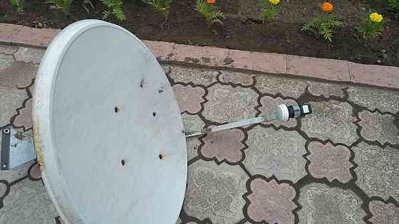Спутниковая тарелка с приемником Астана