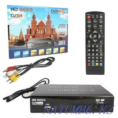 Set-top box, otau, tuner, digital TV, delivery! Astana - photo 1