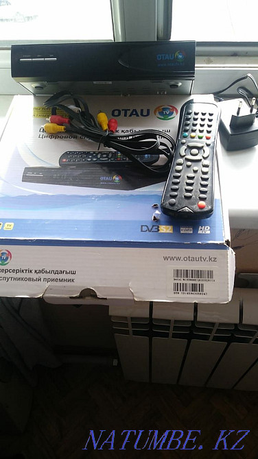 тв Отау тюннер с тарелкой 140 каналов Шымкент - изображение 2