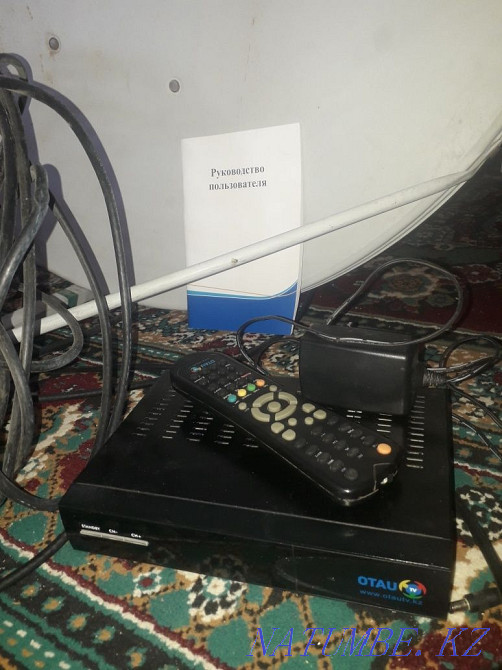 тв Отау тюннер с тарелкой 140 каналов Шымкент - изображение 1