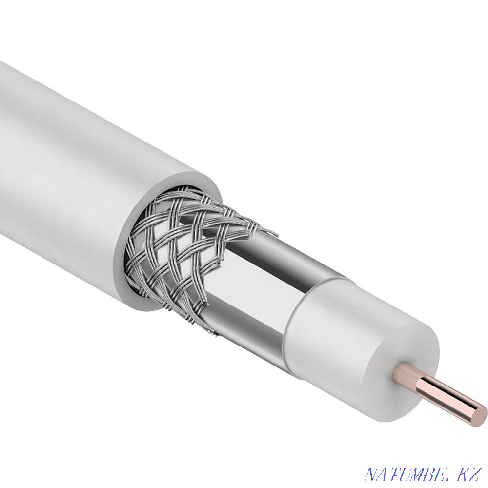 Спутниктік теледидарға арналған коаксиалды кабель 90%  Алматы - изображение 2