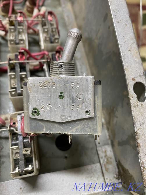 Выключатель тумблер 220в 5А Кызылорда - изображение 2