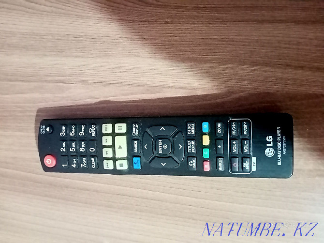 Remote control for TV and DVD LG. In great condition. Almaty - photo 3