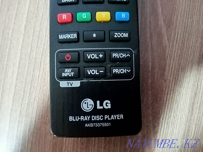 Remote control for TV and DVD LG. In great condition. Almaty - photo 2